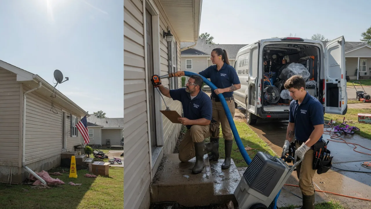 Ceiling Water Damage Restoration in Lynn, IN near me